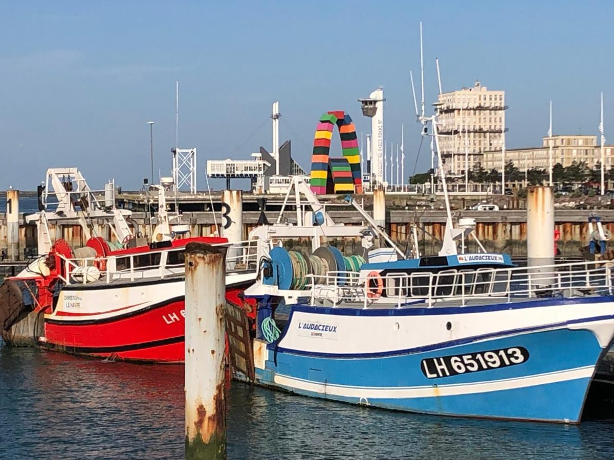 La Terrasse De Notre Dame Leilighet Le Havre Eksteriør bilde